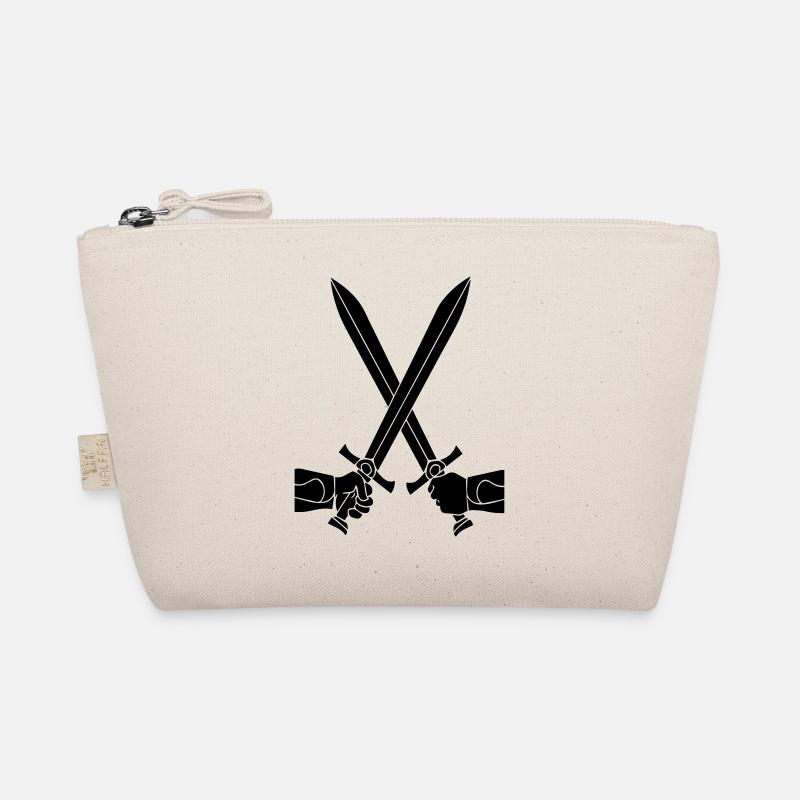 crossed swords Bio-Täschchen