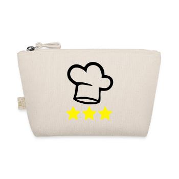 Chef's hat cook 3 stars - Organic Pouch - nature - Front