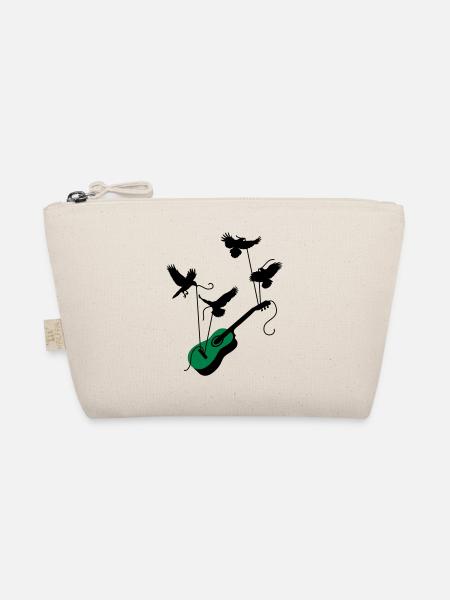 guitar - Organic Pouch - nature - Front