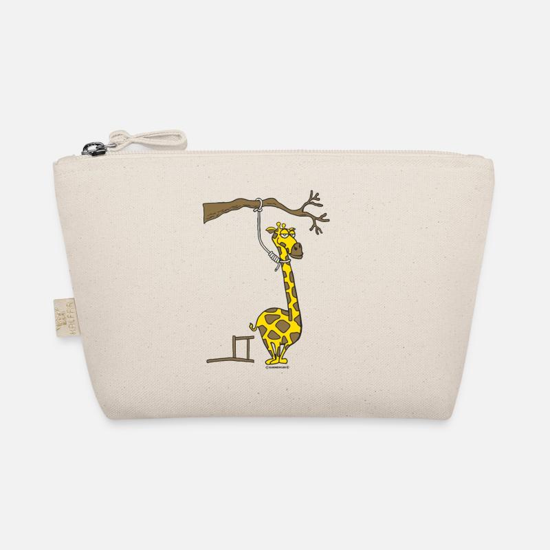 Giraffe Hangman Fuck RAHMENLOS Geschenk Bio-Täschchen