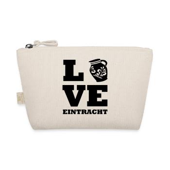 LOVE Frankfurt Eintracht - Bio-Täschchen - Natur - Vorne