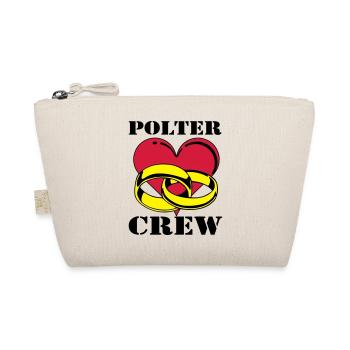 Junggesellenabschied , Polter Crew , JGA (25) - Bio-Täschchen - Natur - Vorne