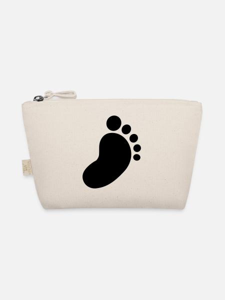 foot - Organic Pouch - nature - Front