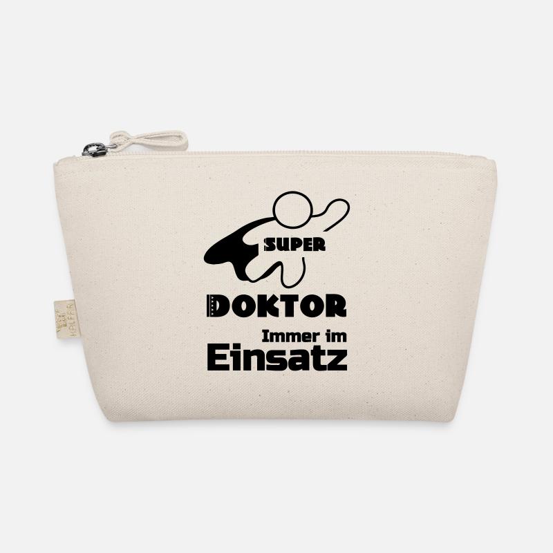 Super Doktor Geschenk - Bio-Täschchen - Natur