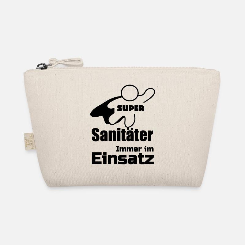 Super Sanitäter Geschenk - Bio-Täschchen - Natur