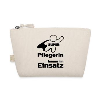 Super Pflegerin Geschenk - Bio-Täschchen - Natur - Vorne