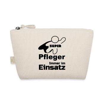 Super Pfleger Geschenk - Bio-Täschchen - Natur - Vorne