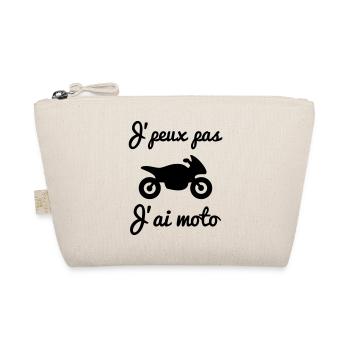 j'peux pas j'ai moto - Motard - Motards - Trousse biologique - nature - Devant