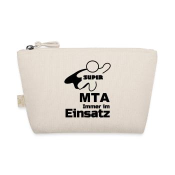 Super MTA Geschenk - Bio-Täschchen - Natur - Vorne