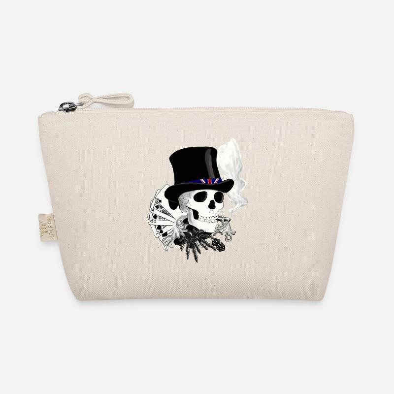 skull England Organic Pouch