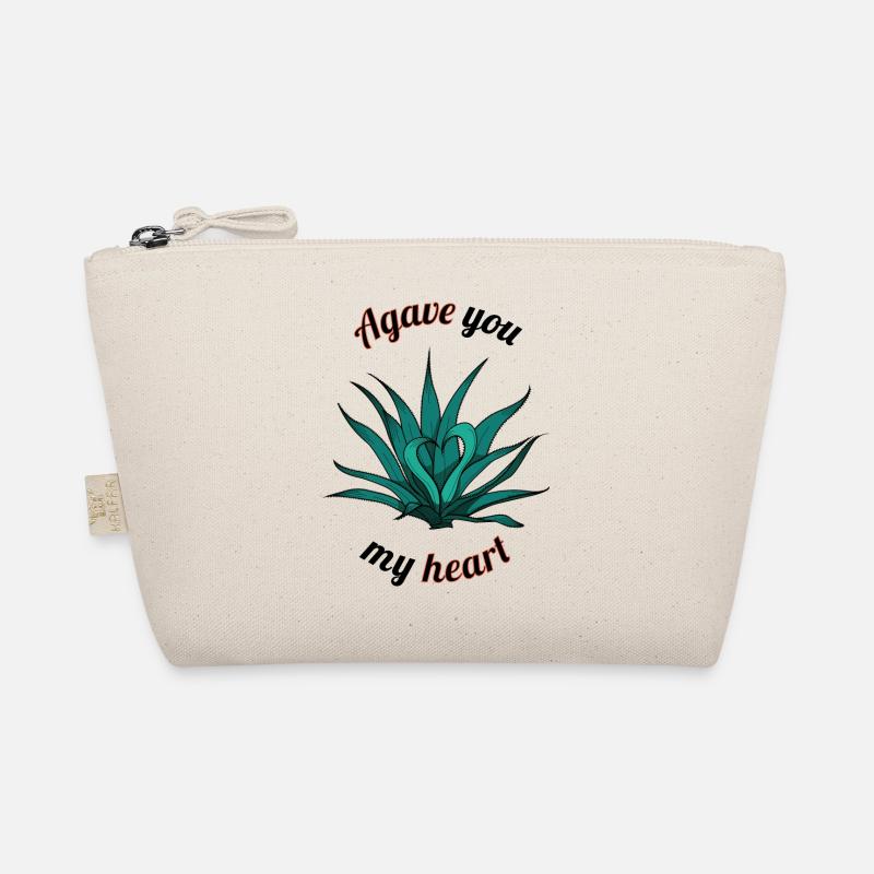 Agave dir mein Herz Bio-Täschchen