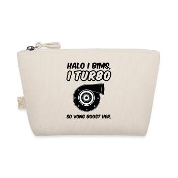 Halo I bims, 1 Turbo - Bio-Täschchen - Natur - Vorne