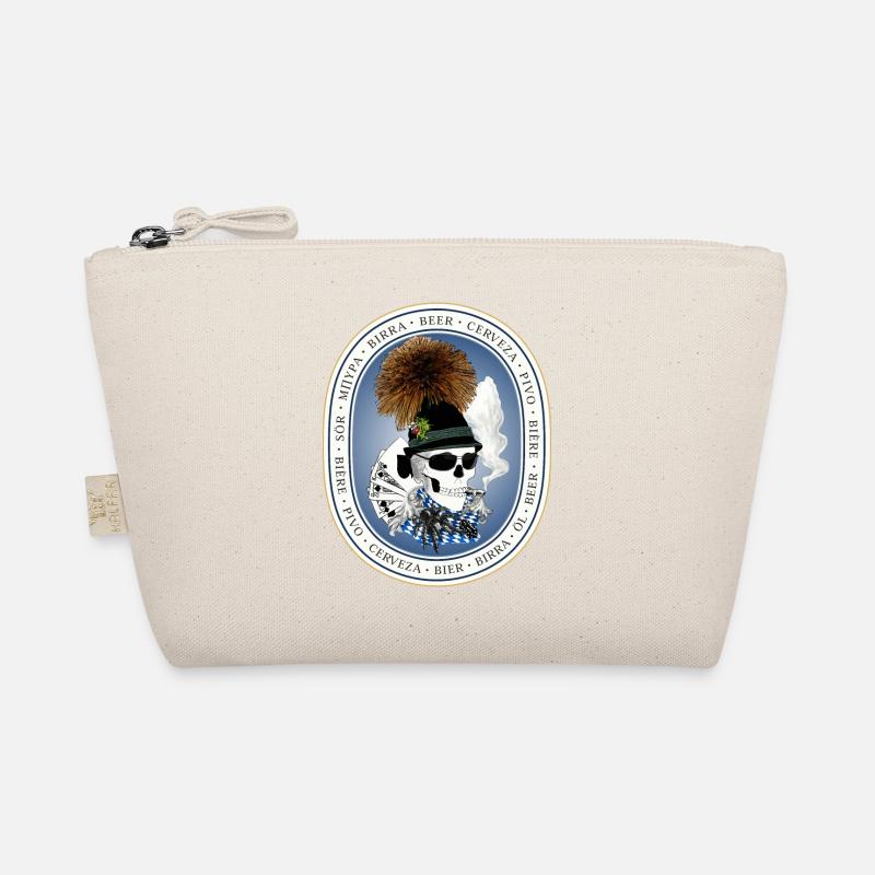Wiesn-skull Organic Pouch