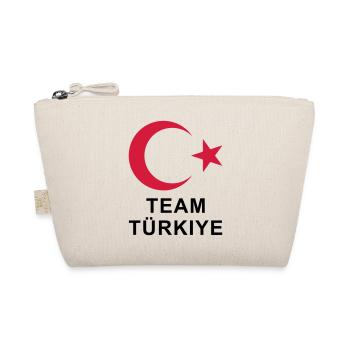 Team Türkiye - Bio-Täschchen - Natur - Vorne