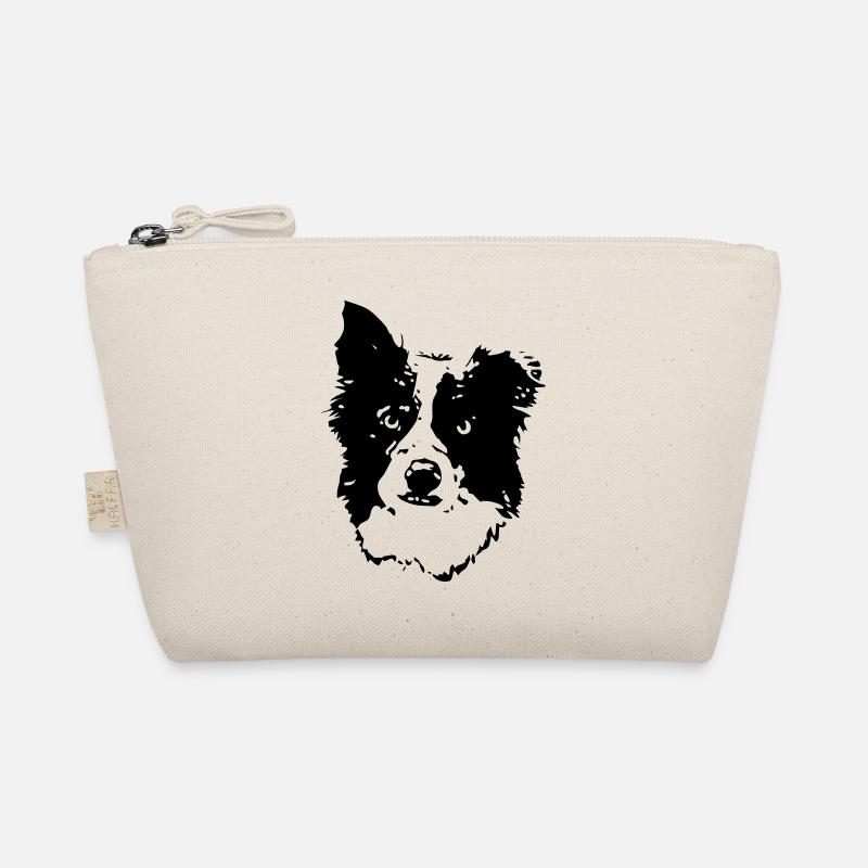 Border_Collie2_cb - Organic Pouch - nature