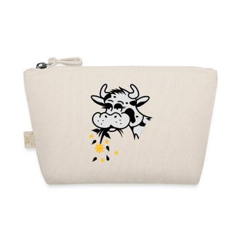 Cow eats bouquet - Organic Pouch - nature - Front