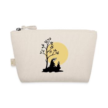 Badgers in the moonlight - Organic Pouch - nature - Front