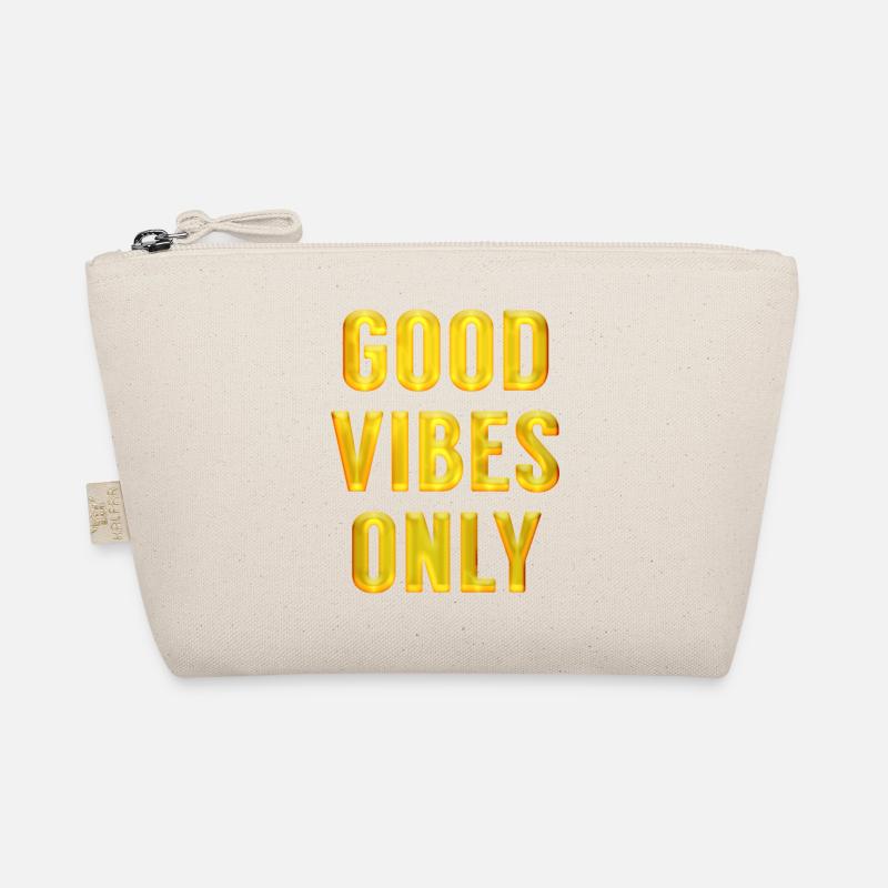 Bonnes vibrations seulement. Cadeaux de motivation pour les amis Trousse biologique