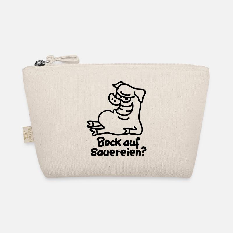 Bock auf Sauereien - line Bio-Täschchen