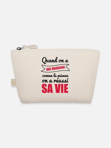 Quand on a une marraine - Trousse biologique - nature - Devant