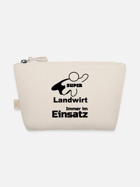 Super Landwirt Geschenk - Bio-Täschchen - Natur