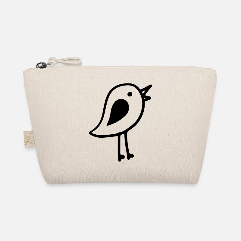 Vogel - Bio-Täschchen - Natur