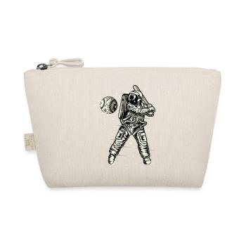 Space Baseball Astronaut Space Ball Bat - Organic Pouch - nature - Front
