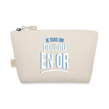 je suis un Doudou en or cadeau idée humour - Trousse biologique - nature - Devant