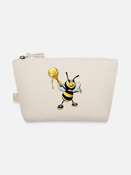 honey bee - Bio-Täschchen - Natur