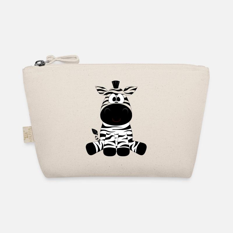 Süßes Zebra-Motiv! Bio-Täschchen