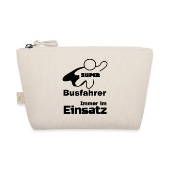 Super Busfahrer Bus, Verkehr, Beruf, Geschenk - Bio-Täschchen - Natur - Vorne