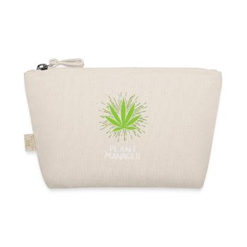 Plant Manager Cannabis Marijuana THC CBD Weed Hemp - Organic Pouch - nature - Front