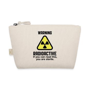 Attention: Radioactivity - Organic Pouch - nature - Front