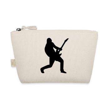 Guitar player eu - Organic Pouch - nature - Front