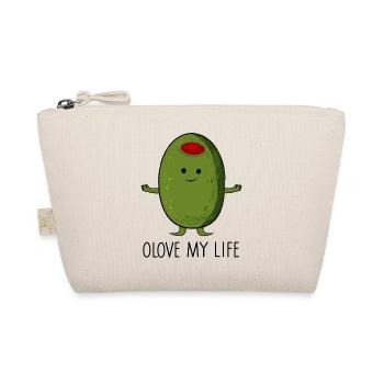 Olive - Bio-Täschchen - Natur - Vorne