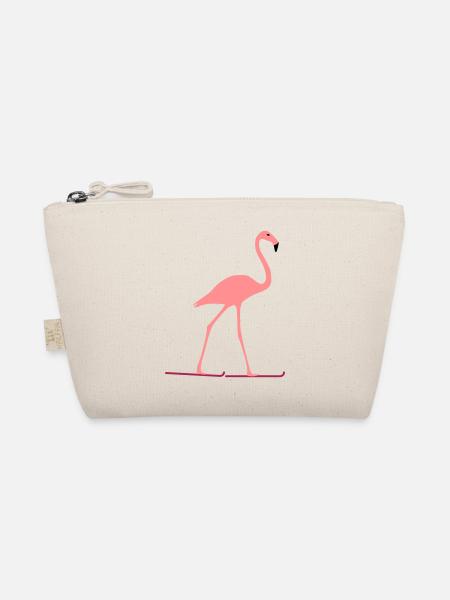 Flamingo skie - Trousse biologique - nature - Devant