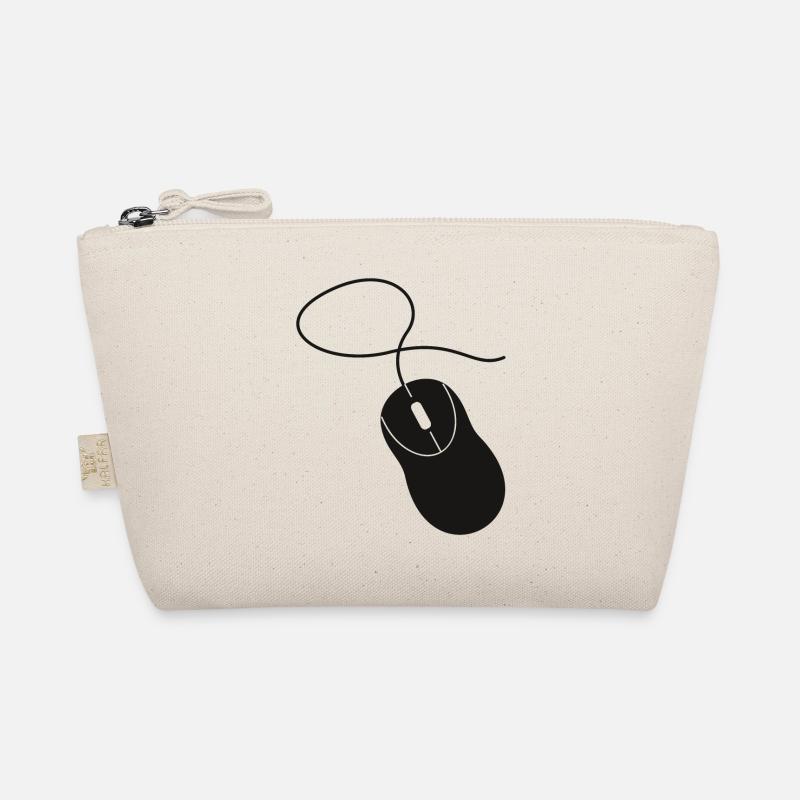 computer mouse - Organic Pouch - nature