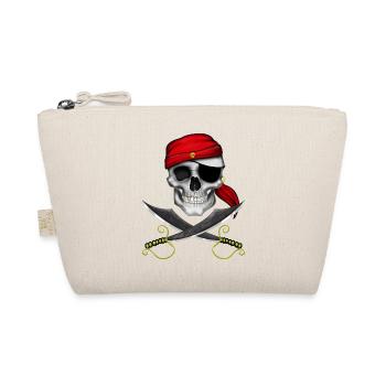 Crâne de pirate - Trousse biologique - nature - Devant