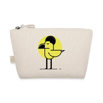 Afro flamingo - Organic Pouch - nature - Front
