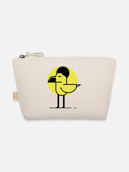 Afro Flamingo - Bio-Täschchen - Natur