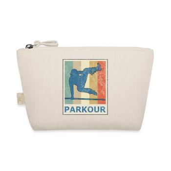 Vintage Retro Style Le Parkour Freerunning Sport - Trousse biologique - nature - Devant