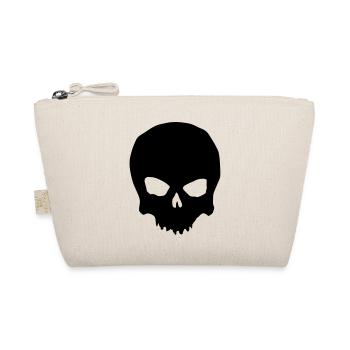 Skull - Organic Pouch - nature - Front