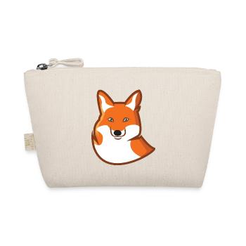 Fuchs Rotfuchs Natur Tier tierisch Geschenk - Bio-Täschchen - Natur - Vorne