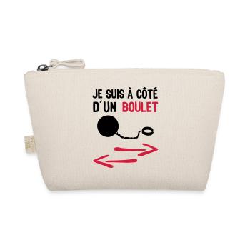 je suis cote boulet insulte1 - Trousse biologique - nature - Devant
