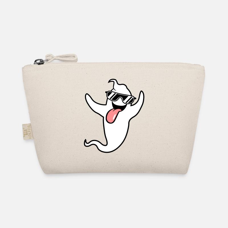 cool sunglasses grimace ghost ghost laugh Organic Pouch