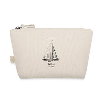 Sail boat - Organic Pouch - nature - Front