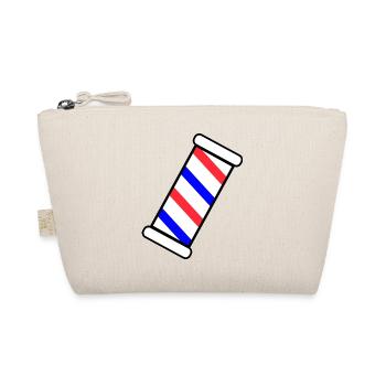 Barber Pole US style - Organic Pouch - nature - Front