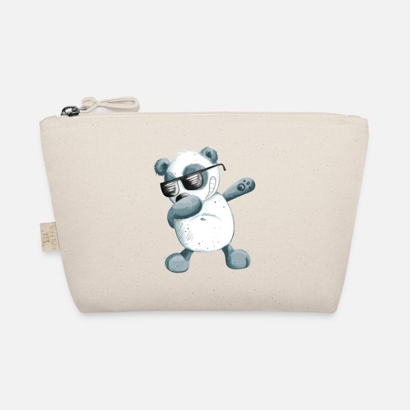 Dabbender Panda I Dab Dance Tiere I Dabbing Bär - Bio-Täschchen - Natur