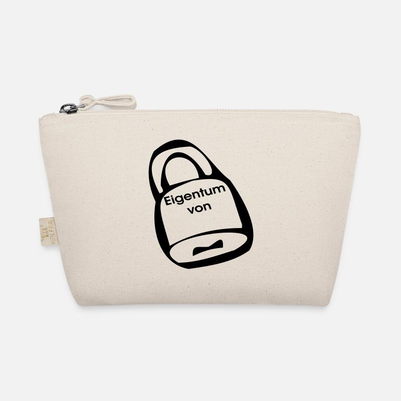 Vorhängeschloss Eigentum Bio-Täschchen