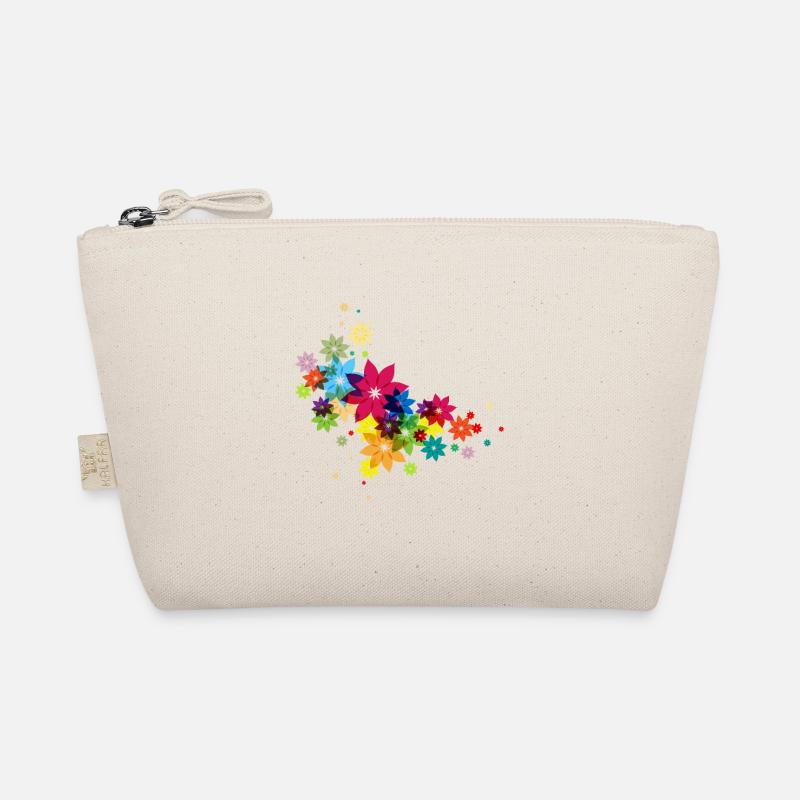 Summer flowers - Organic Pouch - nature